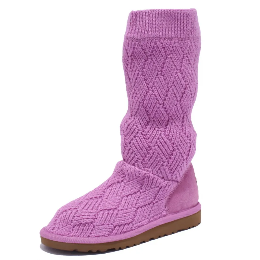 3221Y (NO BOX) stivale bimba girl UGG scarpe wool shoe boot pink