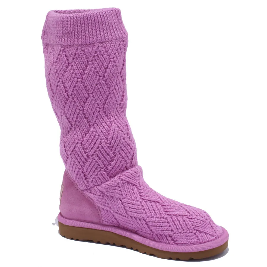 3221Y (NO BOX) stivale bimba girl UGG scarpe wool shoe boot pink