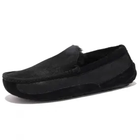 5113AA (WITHOUT BOX) suede black mocassino uomo UGG loafer man