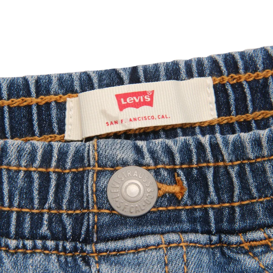 6499AZ BERMUDA BIMBO LEVI'S BABY DENIM SHORTS