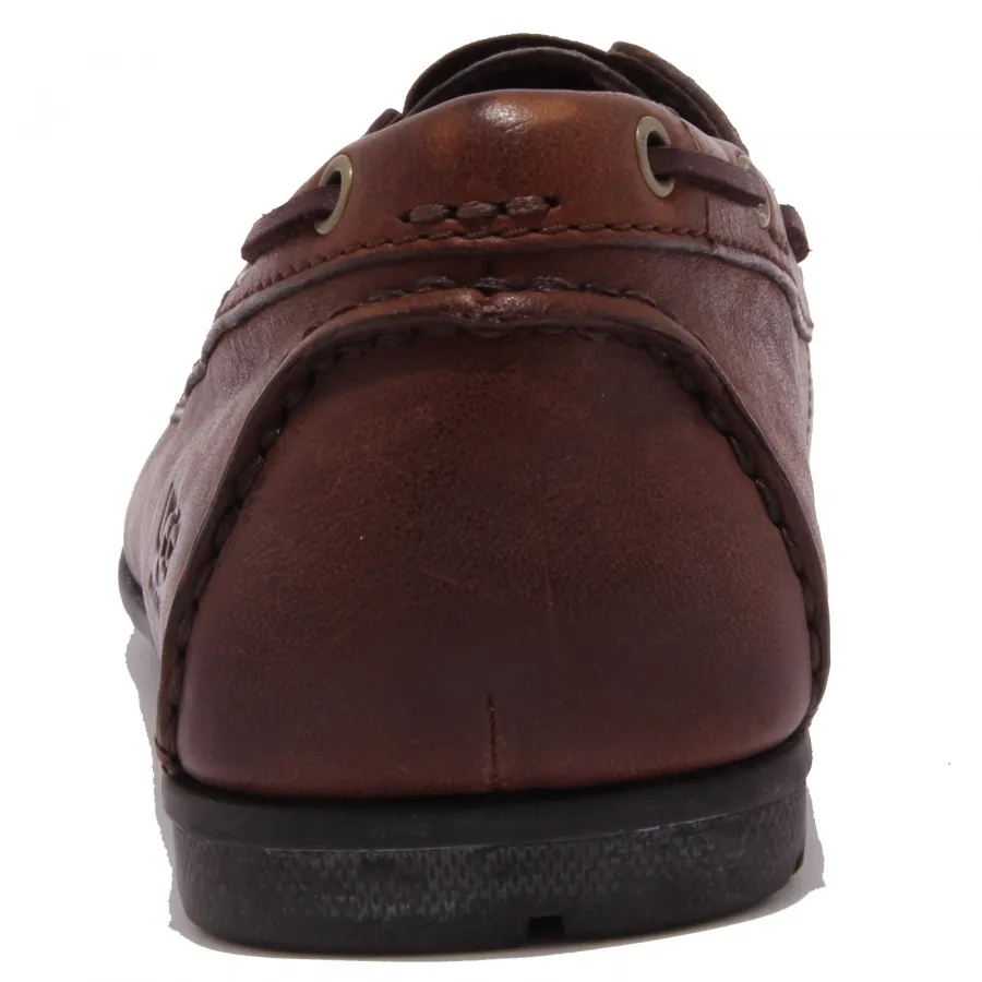 7216AA (WITHOUT BOX) SCRATCHED SPOTTED mocassino uomo brown UGG loafer man