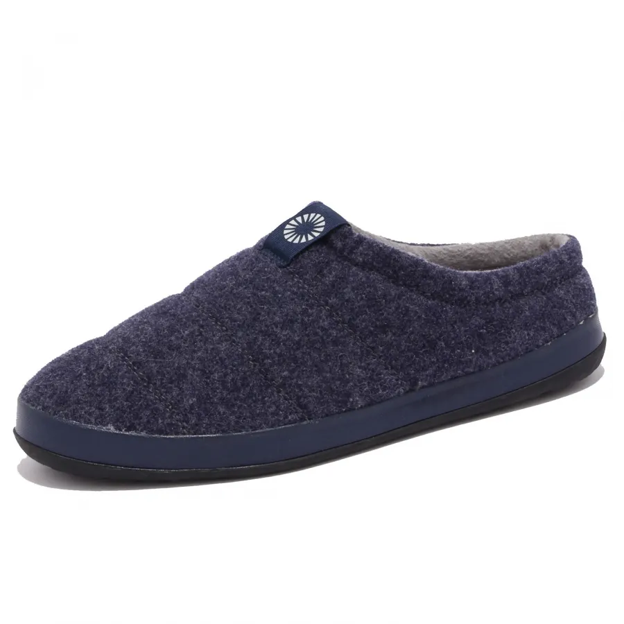 7650AA (SAMPLE WITHOUT BOX) sabot uomo UGG pantofola wool blue slippers man