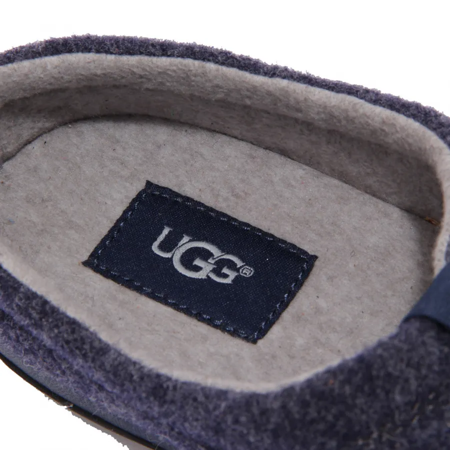 7650AA (SAMPLE WITHOUT BOX) sabot uomo UGG pantofola wool blue slippers man