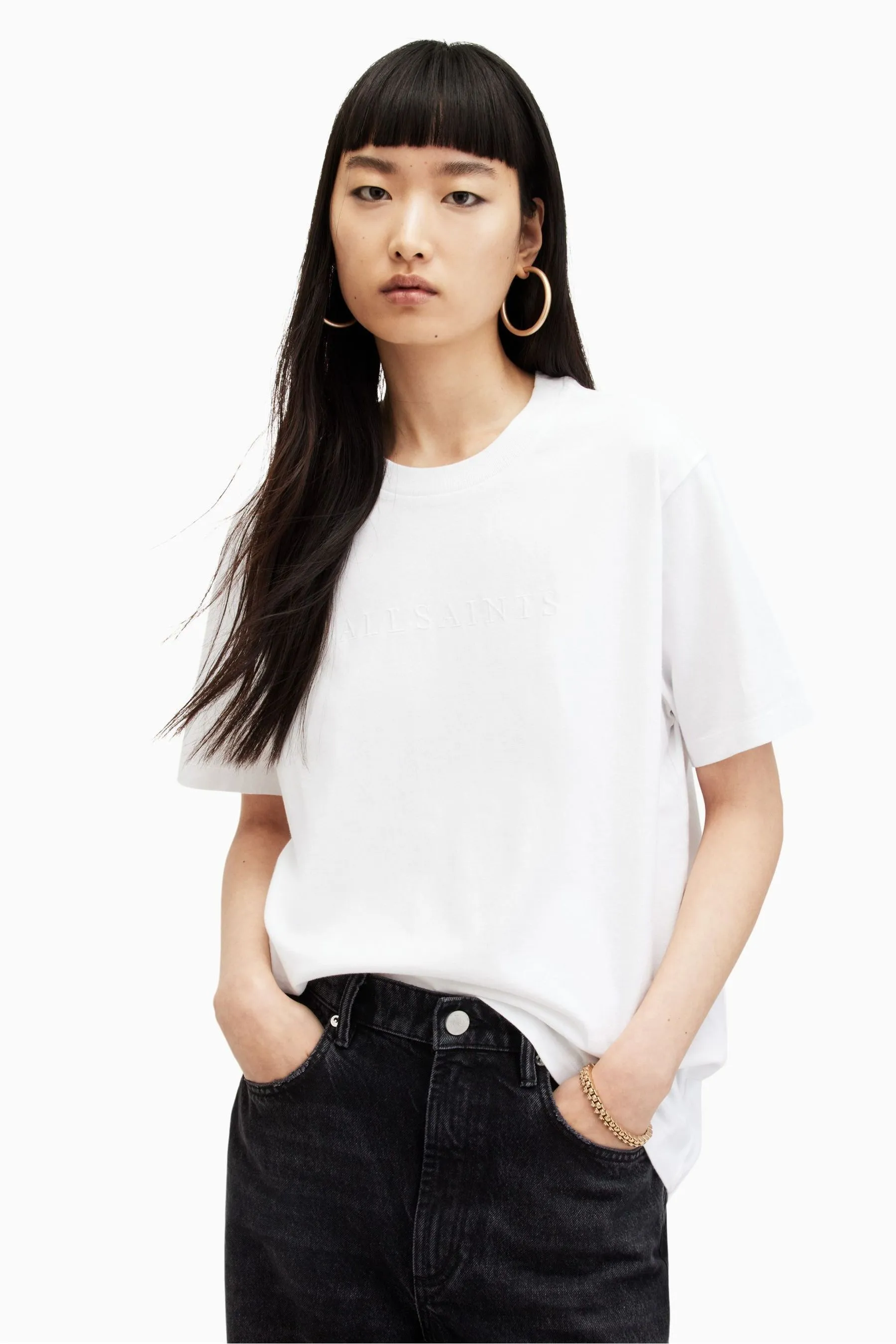 AllSaints 100% Cotton Pippa T-Shirt    