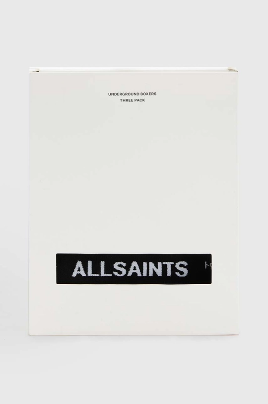 AllSaints boxer in cotone UNDERGROUND pacco da 3