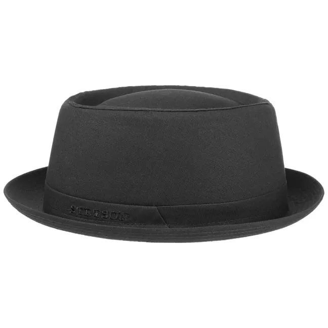      Athens Cotton Cappello Pork Pie by Stetson  