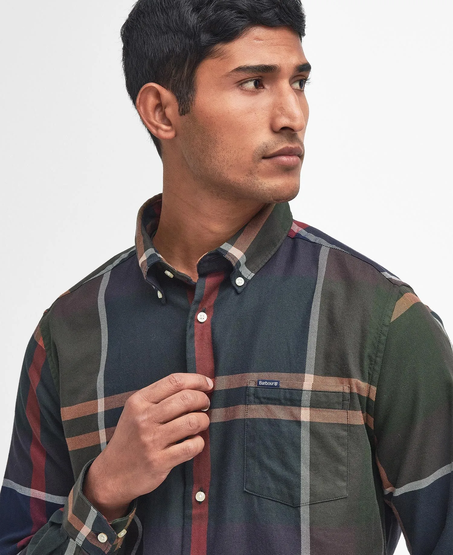 Barbour Camicia da Uomo Dunoon tartan