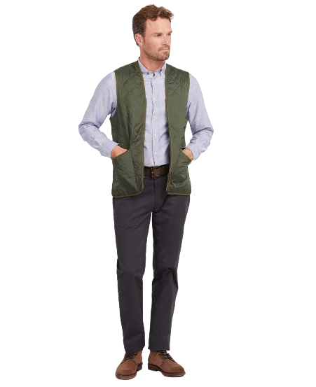 Barbour Quilted Waistcoat/Zip-In Liner MLI0001GN91