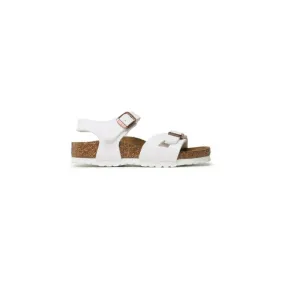 Birkenstock Rio Kids White Sandalo Bianco Junior