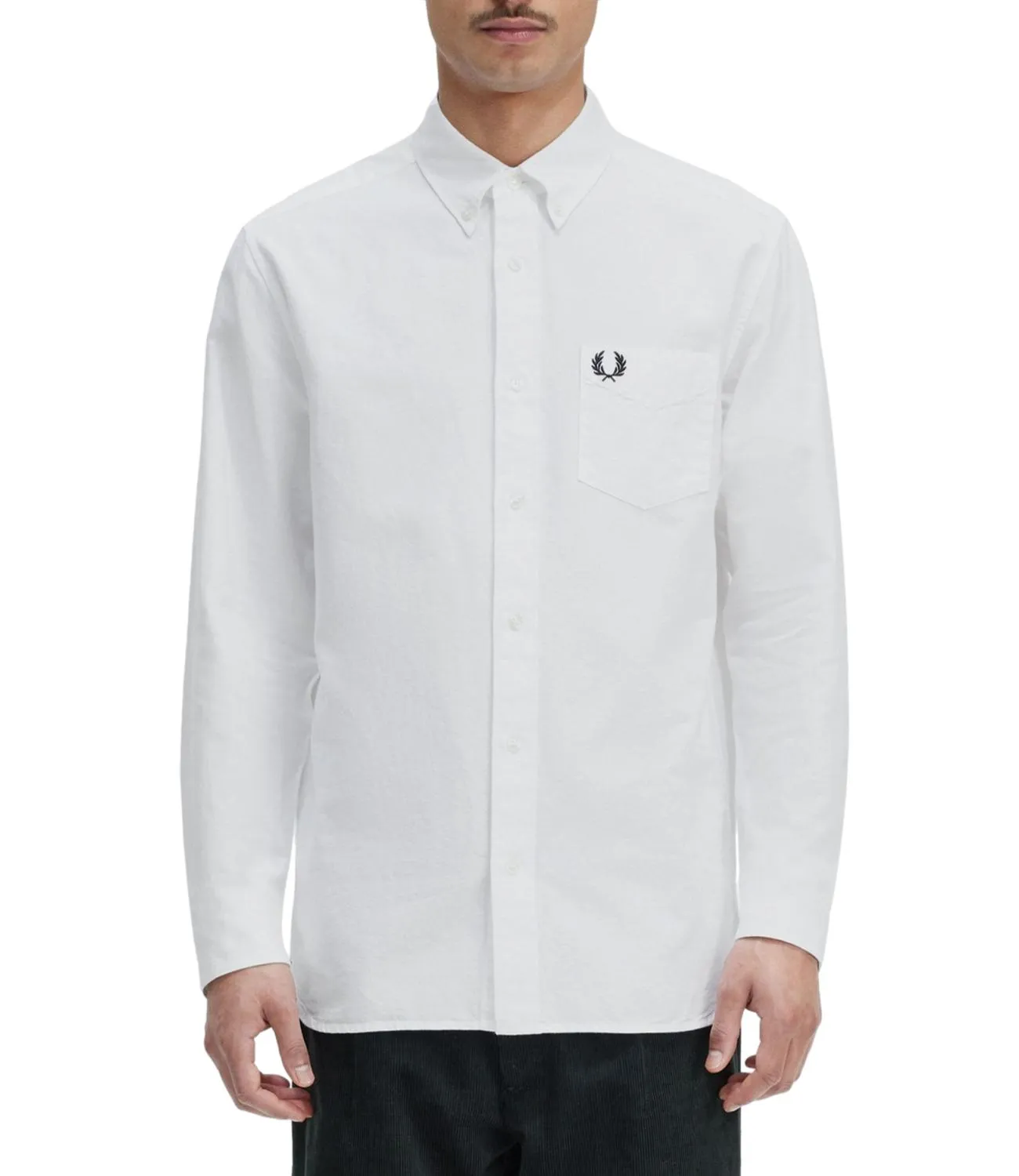 Camicia Fred Perry Oxford bianca