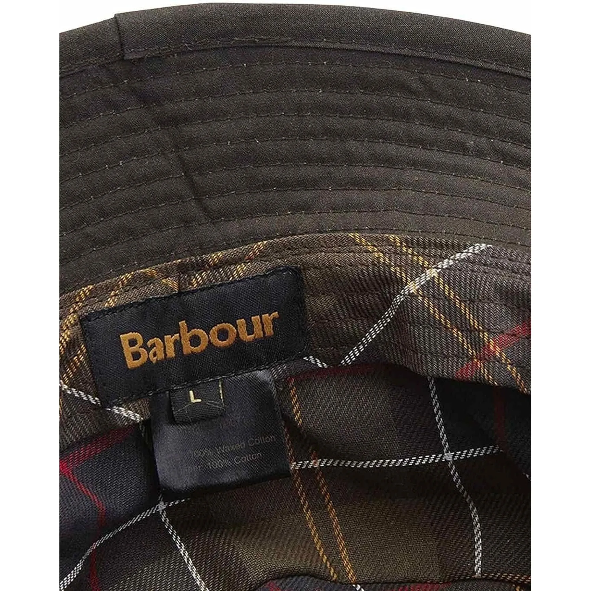 Cappello BARBOUR Uomo wax sports Verde