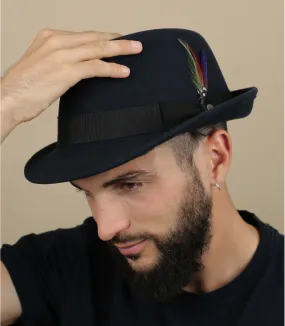   Cappello Stetson blu marine     Elkader navy     