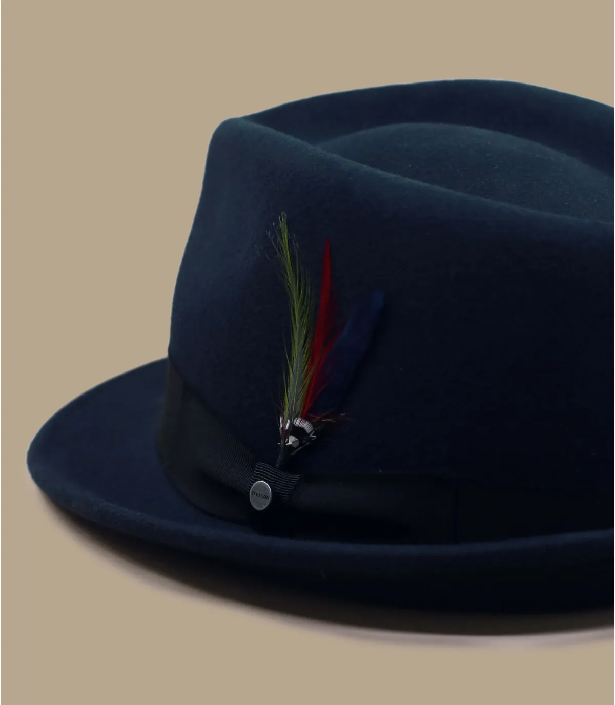   Cappello Stetson blu marine     Elkader navy     