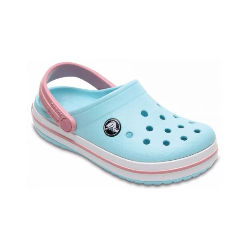 Crocs Kids' Crocbandâ„¢ Clog (Ice Blue/white) Bambini