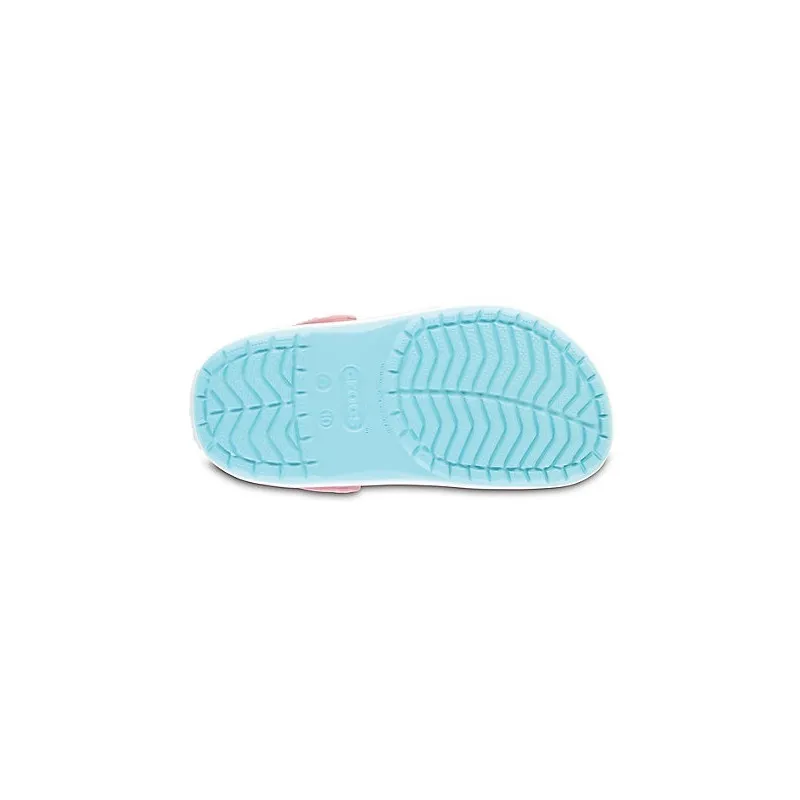 Crocs Kids' Crocbandâ„¢ Clog (Ice Blue/white) Bambini