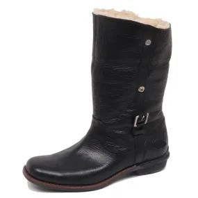 F0172 (NO BOX) stivale donna black UGG scarpe boot shoe woman