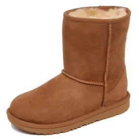 F6432 stivale bimba girl light brown UGG CLASSIC II boot scarpe shoe