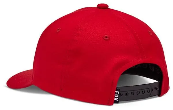 Fox Intrude 110 Kids Snapback Cap OS Red