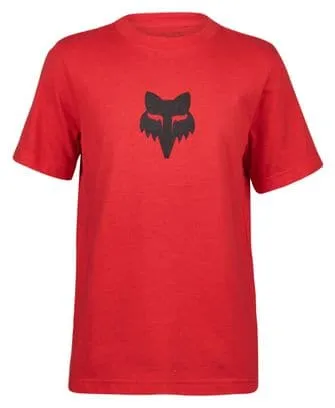 Fox Legacy Kids Short Sleeve T-Shirt Red