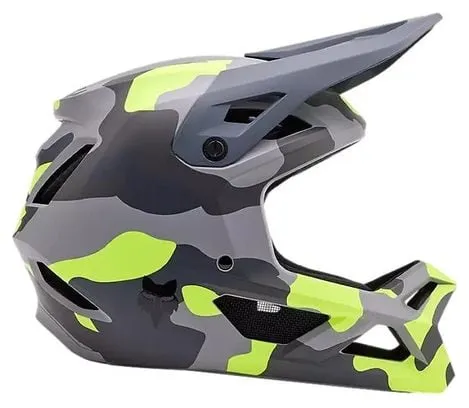 Fox Rampage Kids Full Face Helmet Grey / Camo