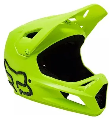 Fox Rampage Kids Integral Helmet Fluorescent Yellow