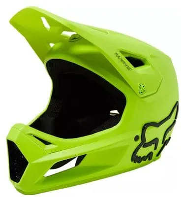 Fox Rampage Kids Integral Helmet Fluorescent Yellow