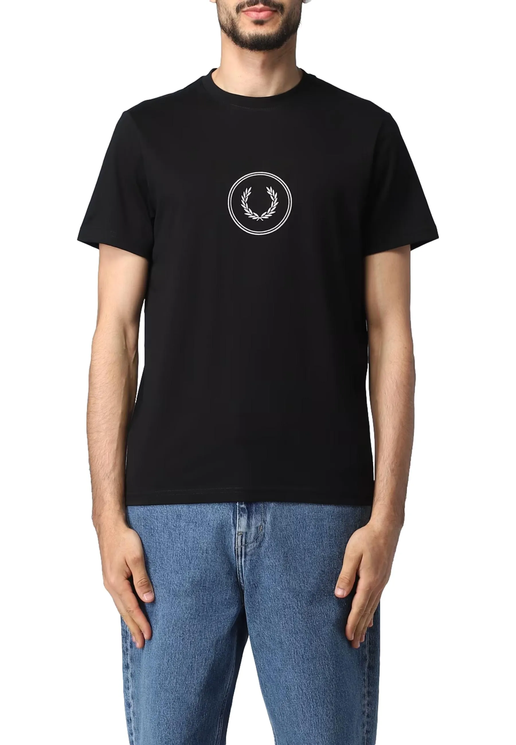 Fred Perry circle branding