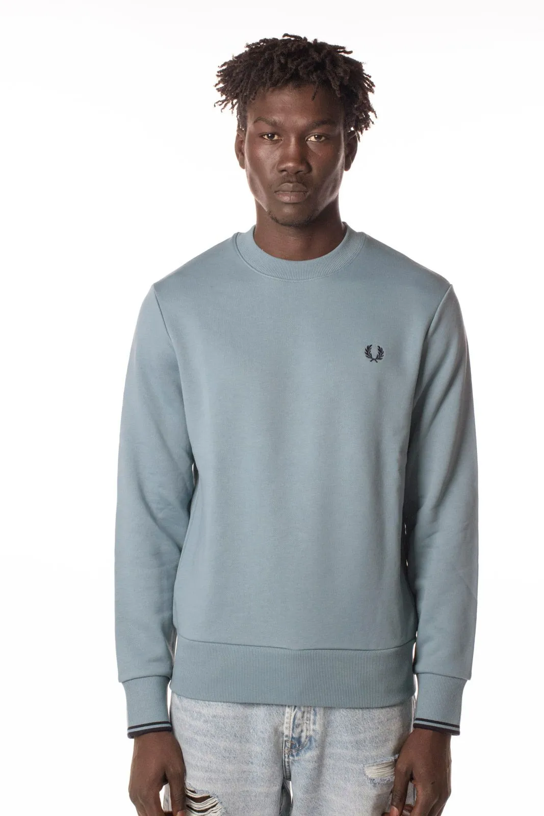 Fred Perry Felpa Girocollo Uomo