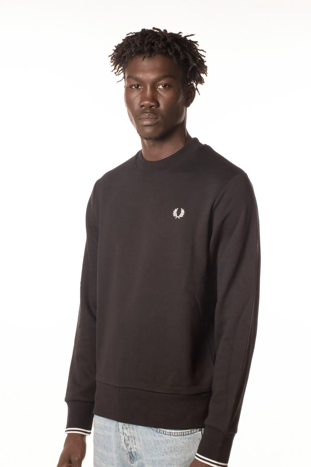 Fred Perry Felpa Girocollo Uomo