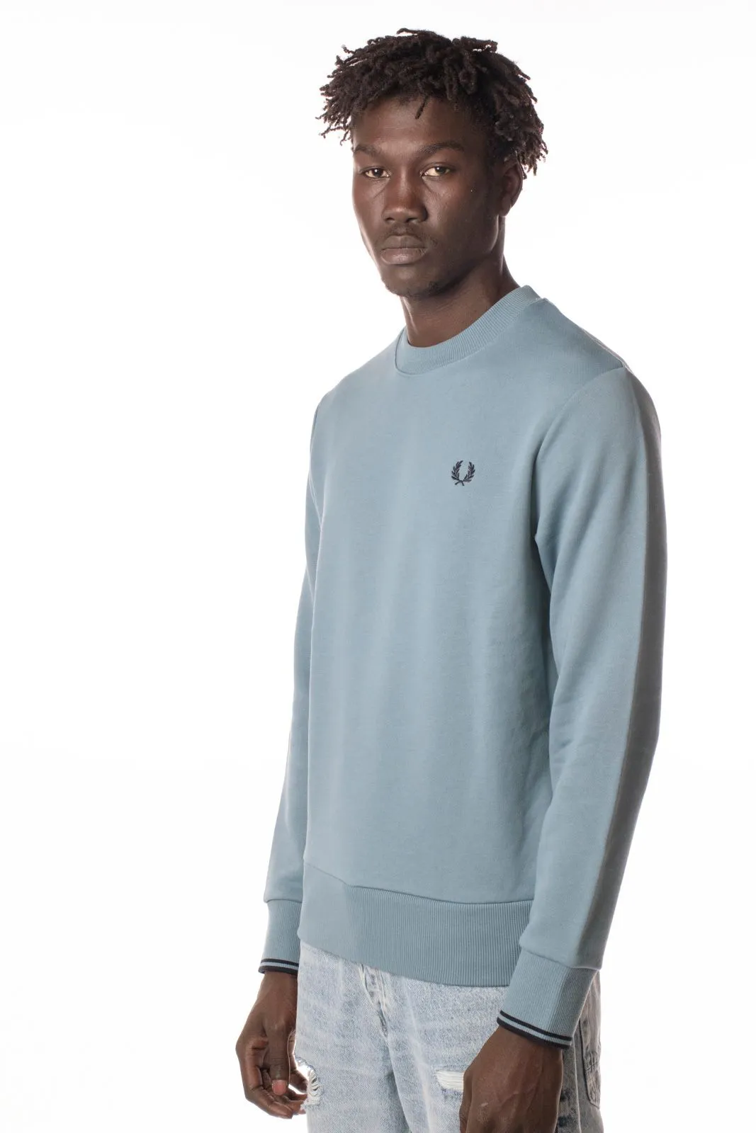 Fred Perry Felpa Girocollo Uomo