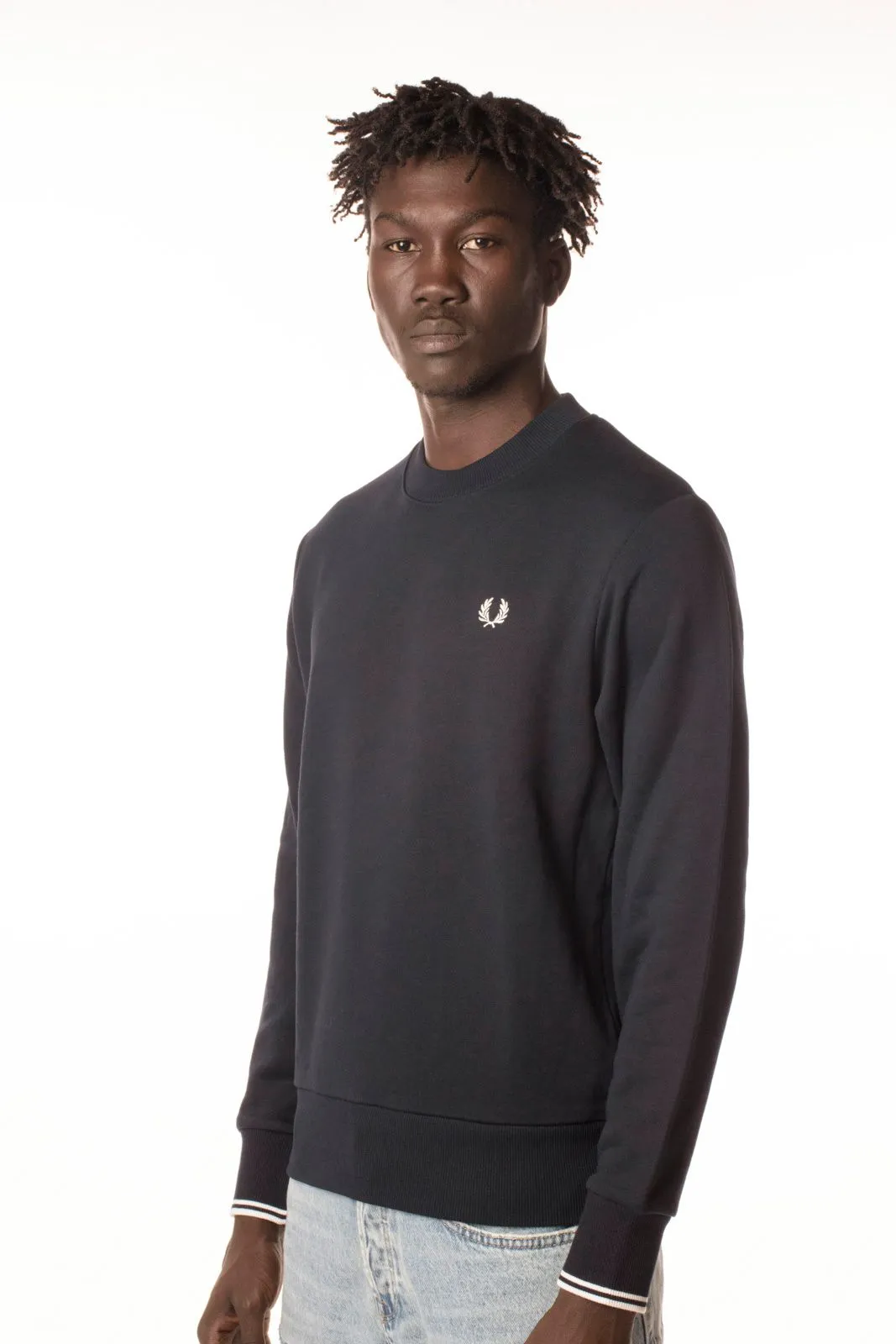 Fred Perry Felpa Girocollo Uomo