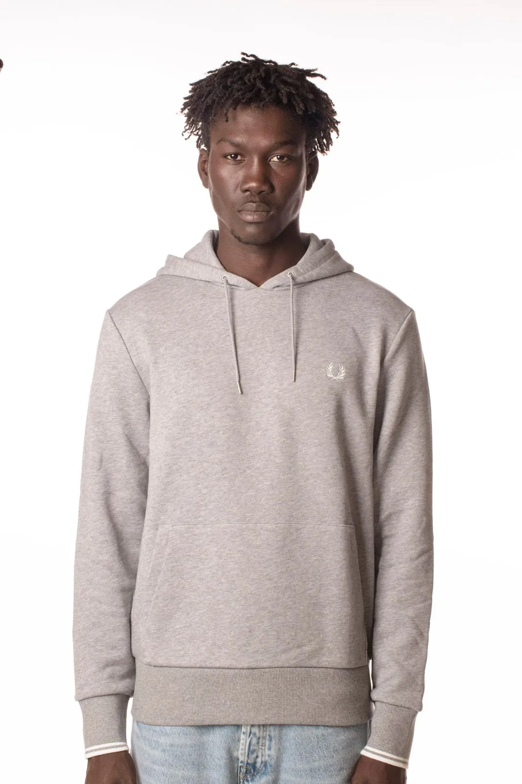 Fred Perry Felpa Tipped Hooded Uomo