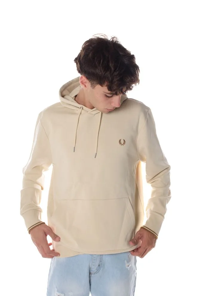 Fred Perry Felpa Tipped Hooded Uomo