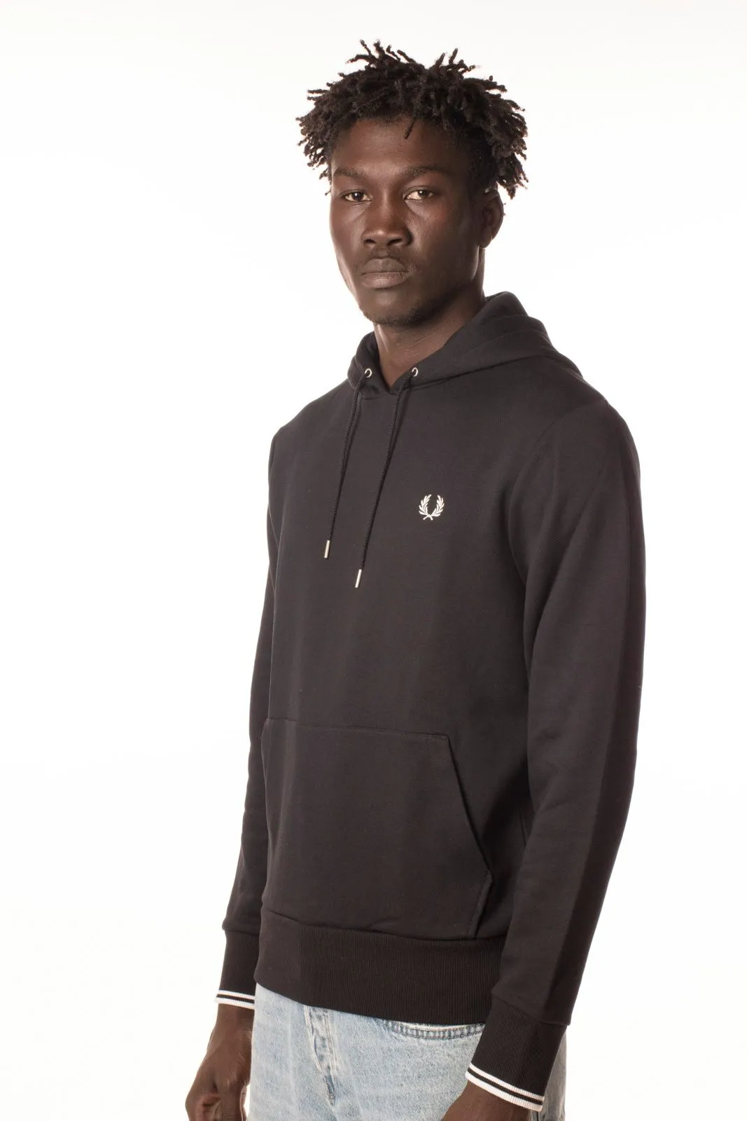 Fred Perry Felpa Tipped Hooded Uomo