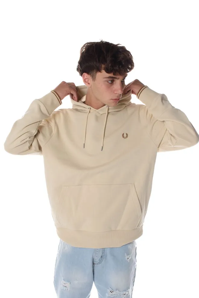 Fred Perry Felpa Tipped Hooded Uomo