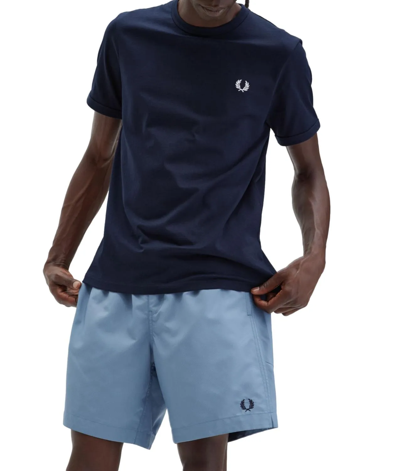 Fred Perry t-shirt blu uomo