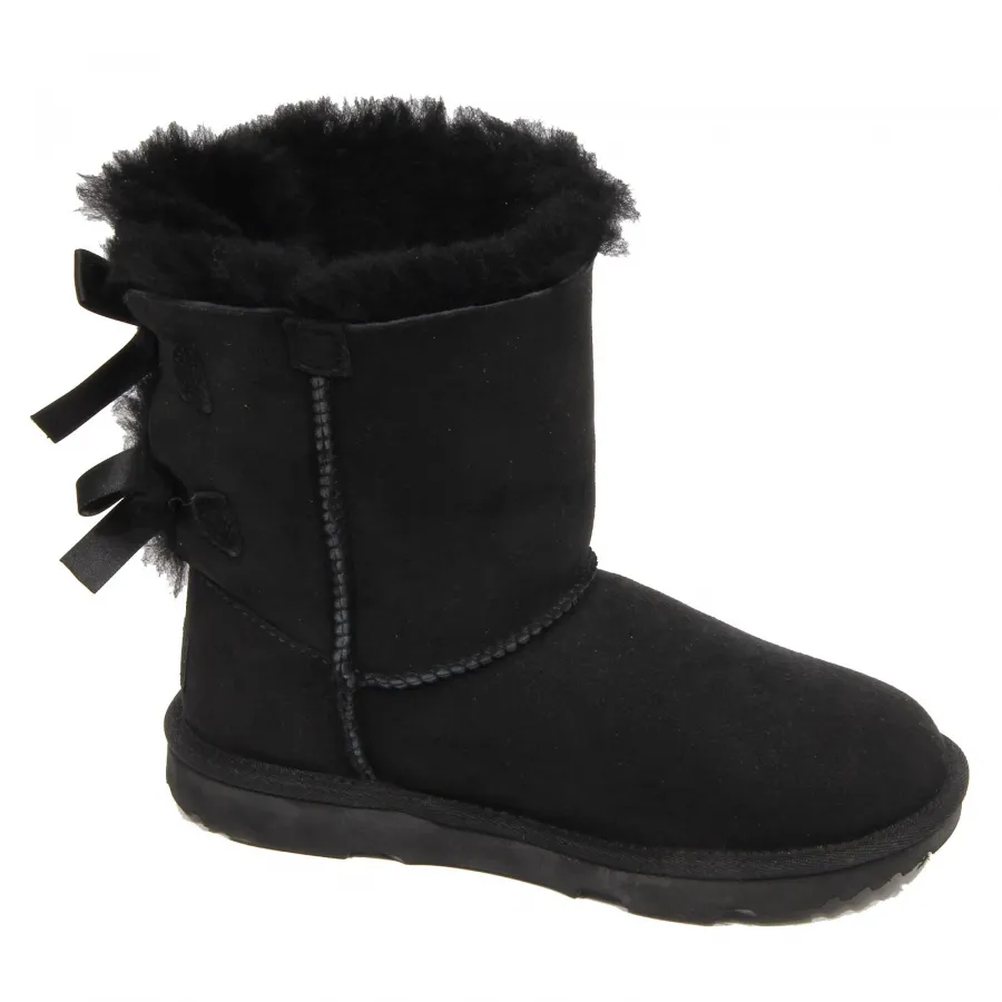 G4316 stivale bimba girl UGG BAILEY BOW black boot kid