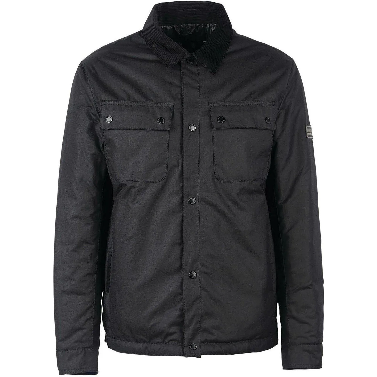 Giubbini Uomo Barbour International - Tourer Wax - Nero