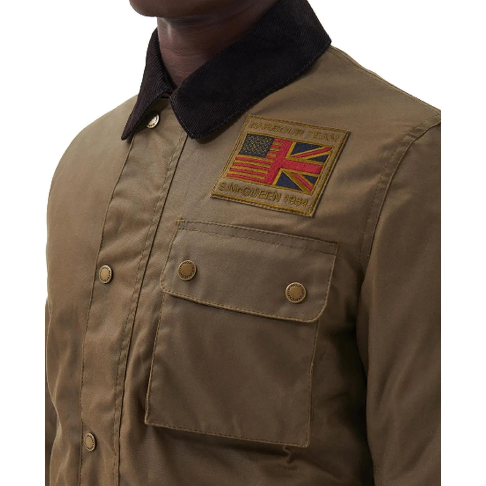 Giubbini Uomo Barbour International - Workers Wax - Beige