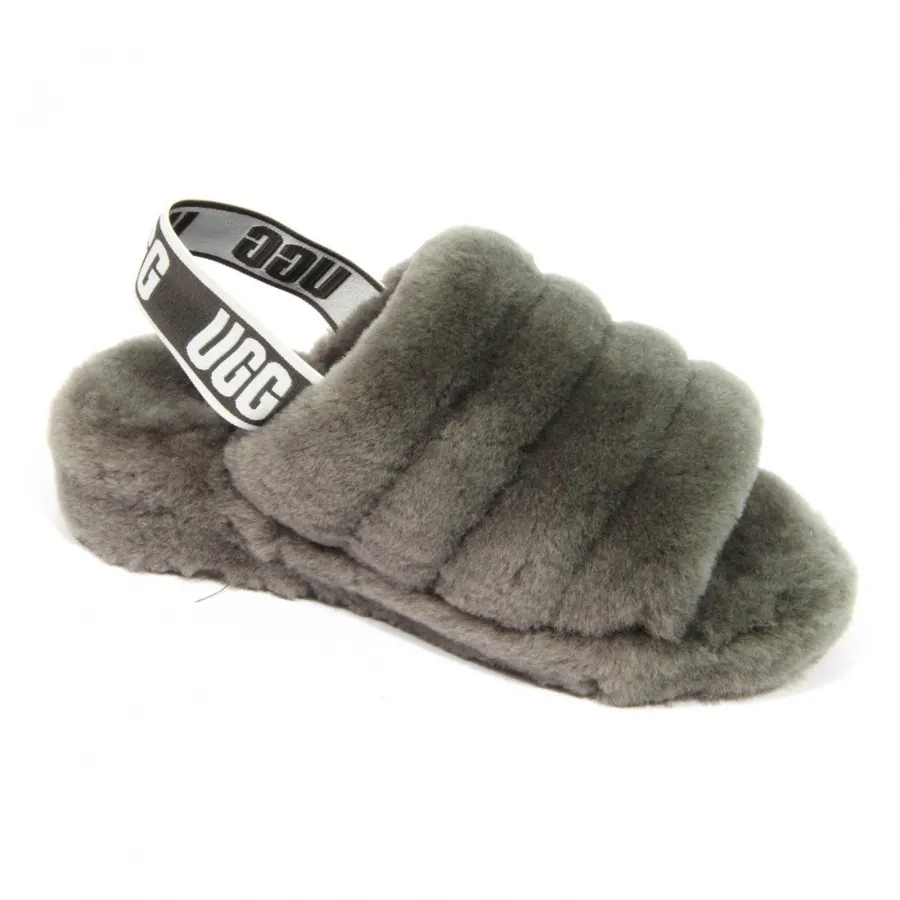 H5856 ciabatta donna UGG FLUFF YEAH woman slide