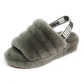 H5856 ciabatta donna UGG FLUFF YEAH woman slide