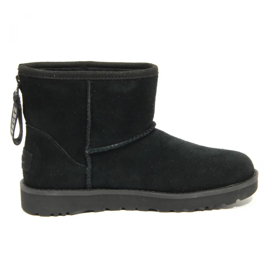 H7848 stivaletto donna UGG CLASSIC MINI LOGO ZIP woman boots