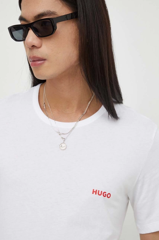 HUGO t-shirt in cotone pacco da 3