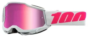 Keetz 100% Accuri 2 Kids White / Pink Mirror Lens