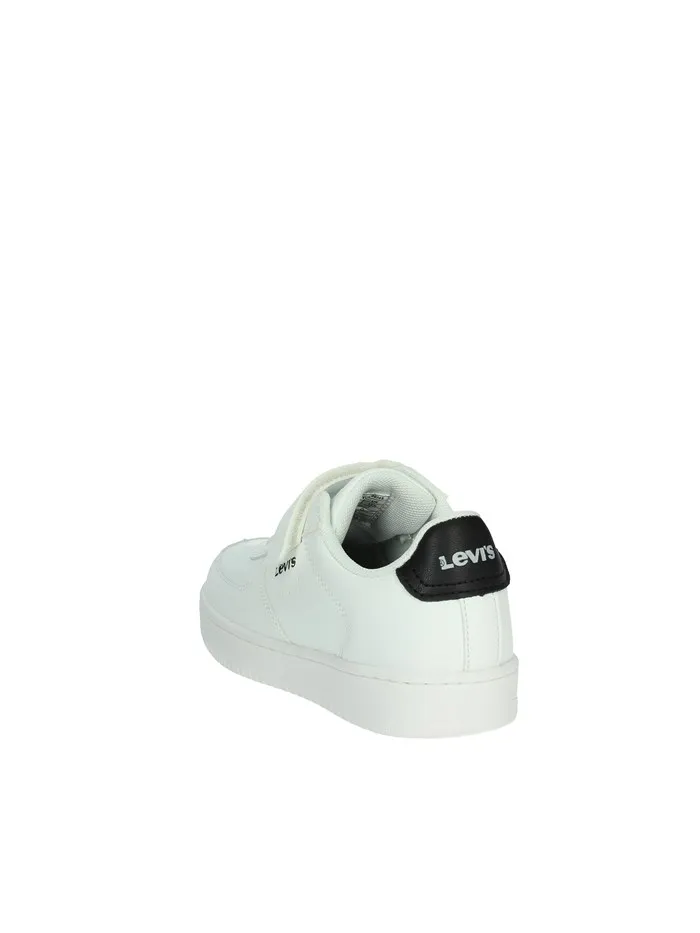 LEVI'S  SNEAKERS BASSA VUNI0070S BIANCO/NERO