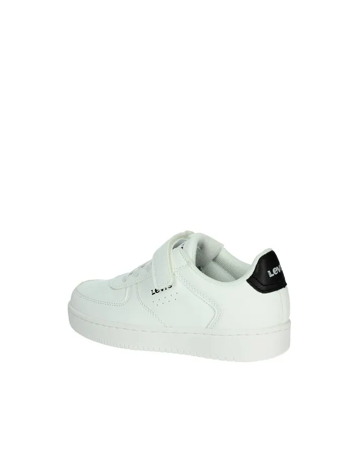 LEVI'S  SNEAKERS BASSA VUNI0070S BIANCO/NERO