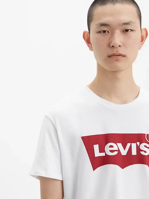 Levi's T-shirt Standard Housemark 177830140 white