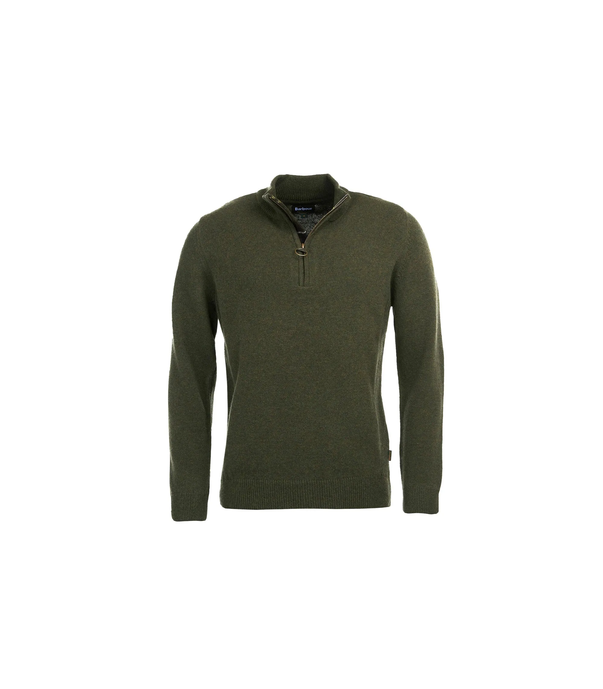 Maglia Barbour Holden Zip Verde Oliva Uomo