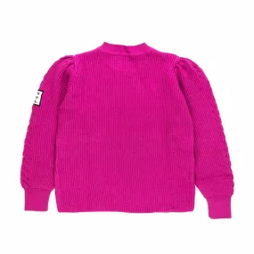 Maglioncino Fucsia Bambina Teen