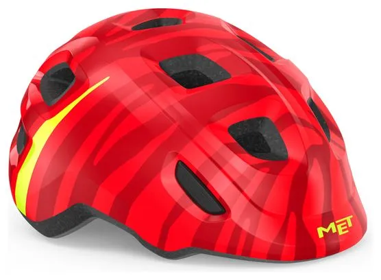 MET Urrà Casco Bambino Rosso